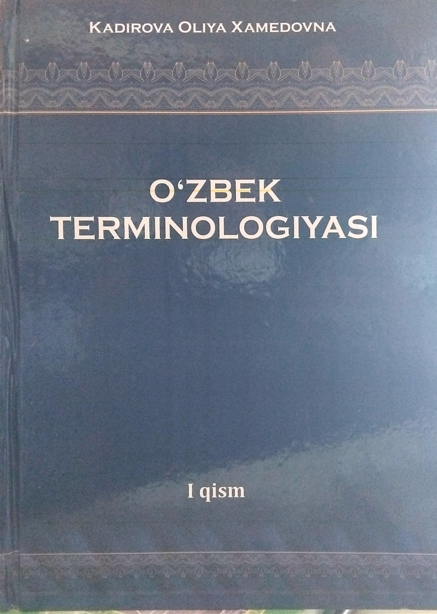 O'ZBEK TERMINOLOGIYASI