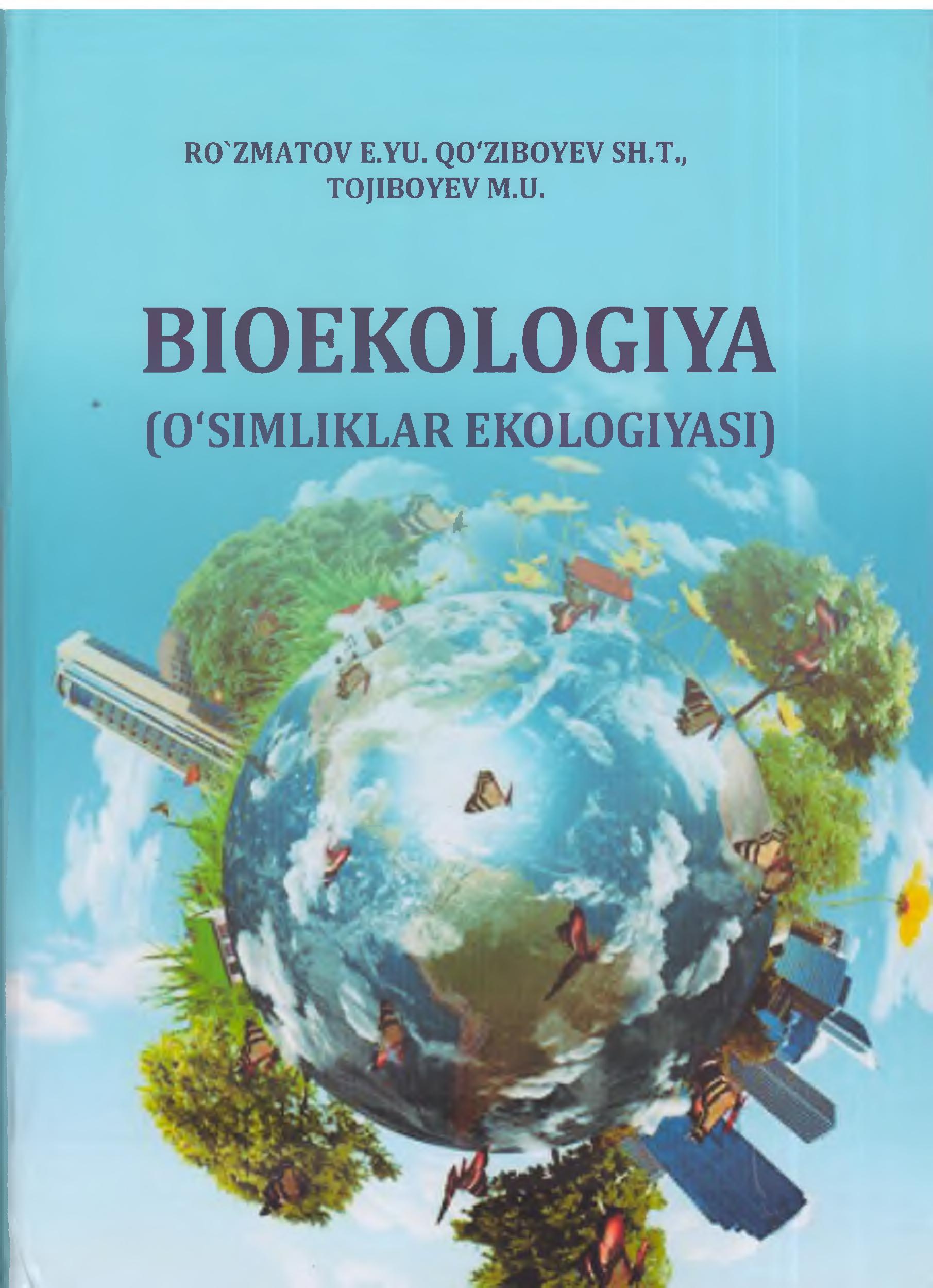 Bioekologiya (O'simlilar ekologiyasi)