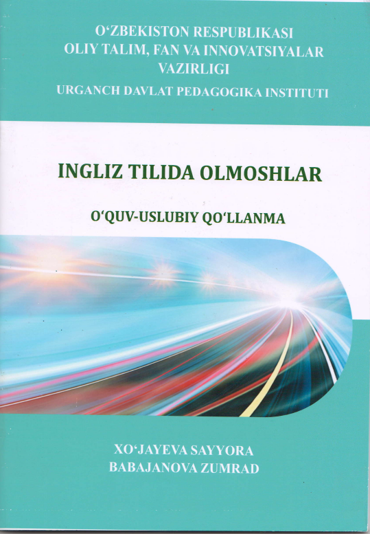 INGLIZ TILIDA OLMOSHLAR