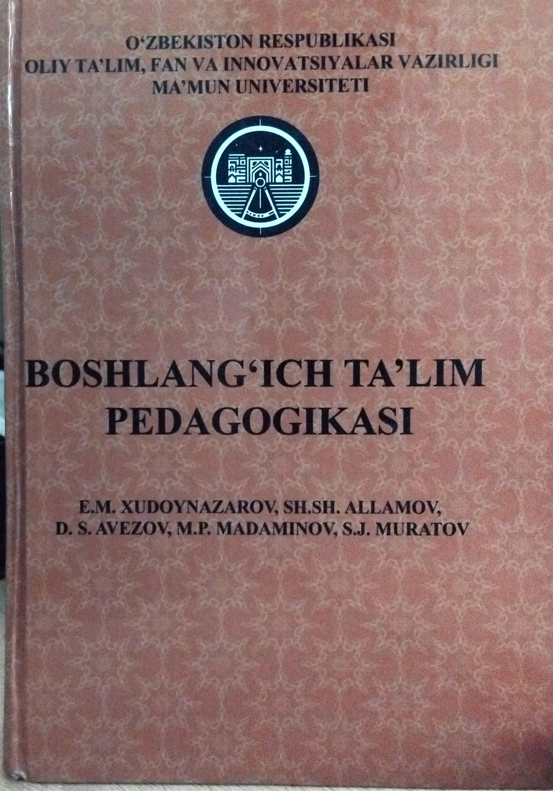 BOSHLANG'ICH TA'LIM PEDAGOGIKASI