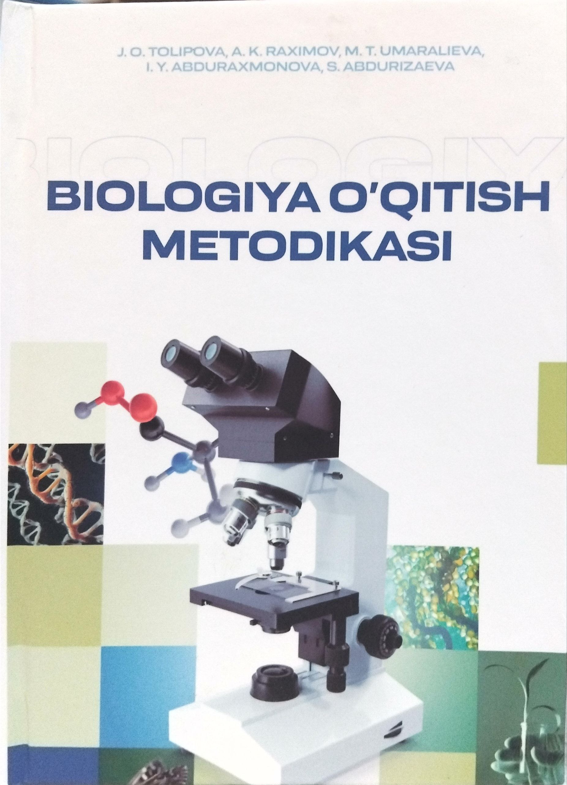 Biologiya o'qitish metodikasi