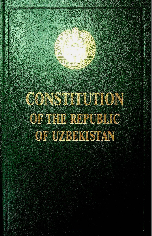 Constitution of the republic of Uzbekistan