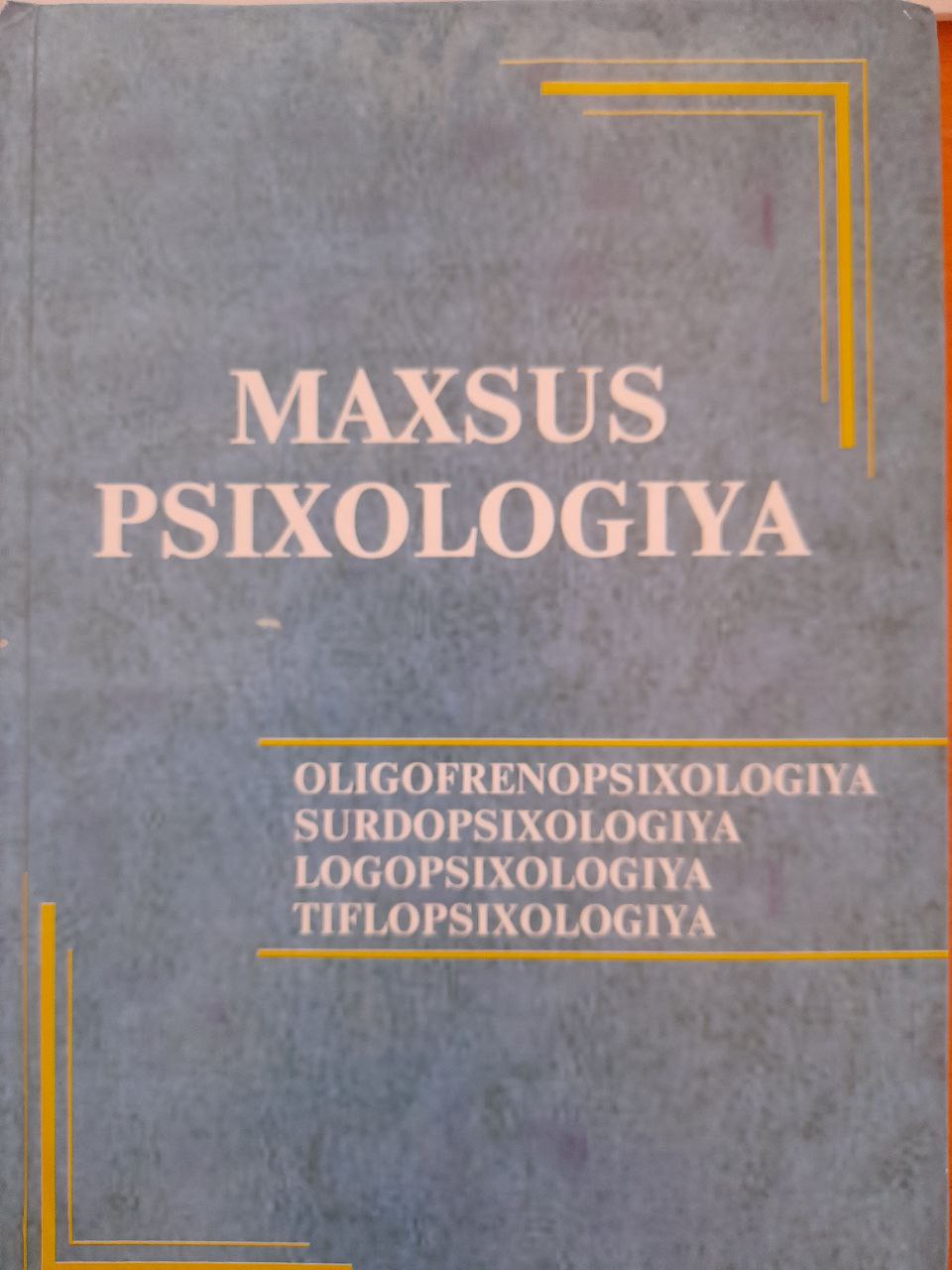 Maxsus psixologiya