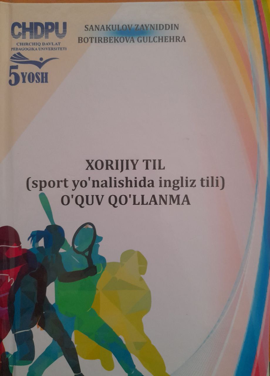 Xorijiy til (sport yo'nalishida ingliz tili)