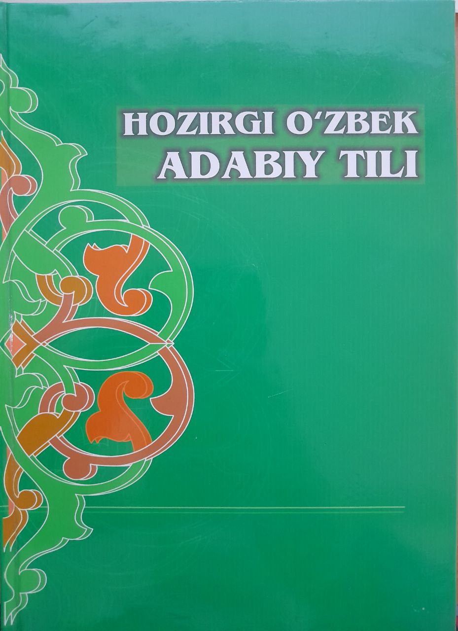 Hozirgi o`zbek adabiy tili