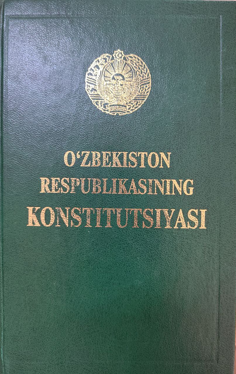 O’zbekiston respublikasining konstitutsiyasi