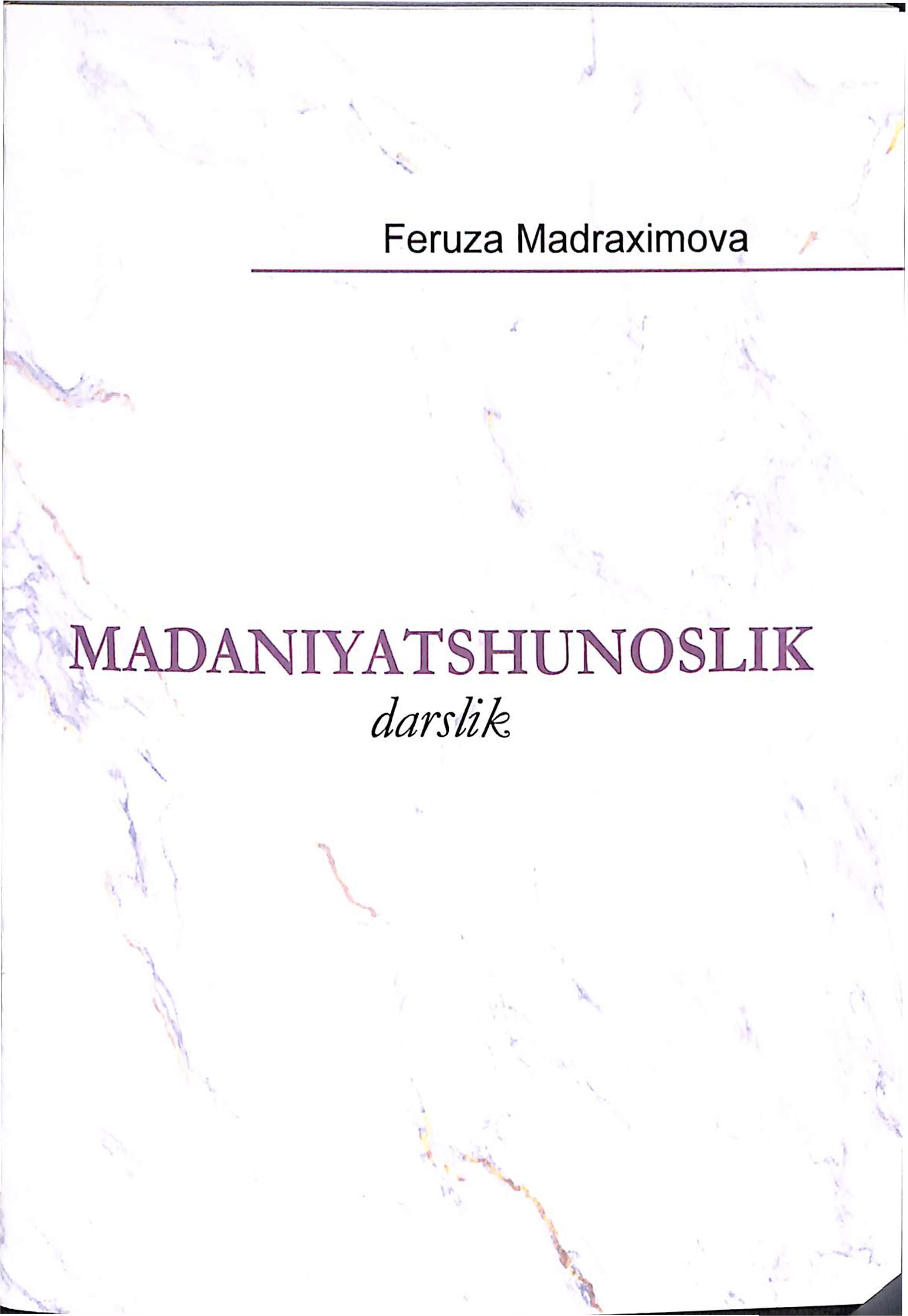 Madaniyatshunoslik