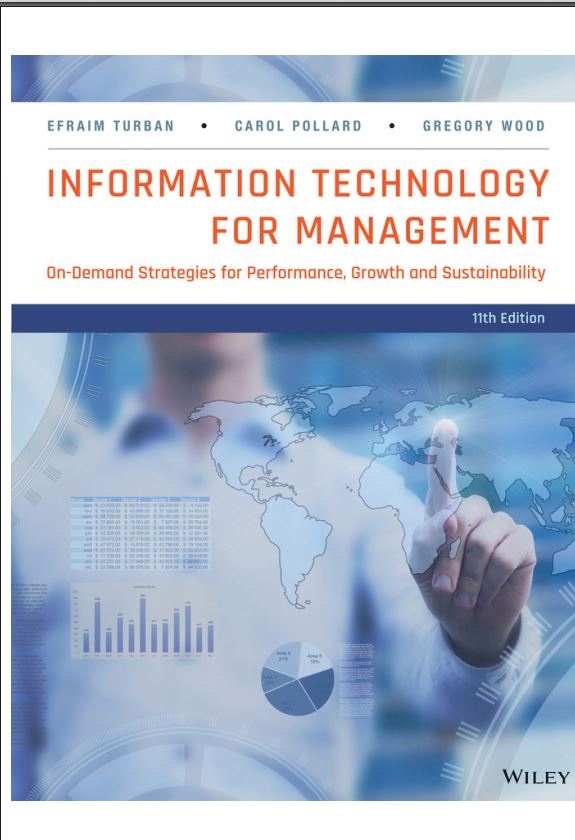Information Technology for Management: On-Demand Strategies for Performance,Growth and Sustainability