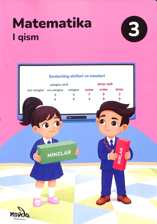 Matematika 1qism 3-sinf