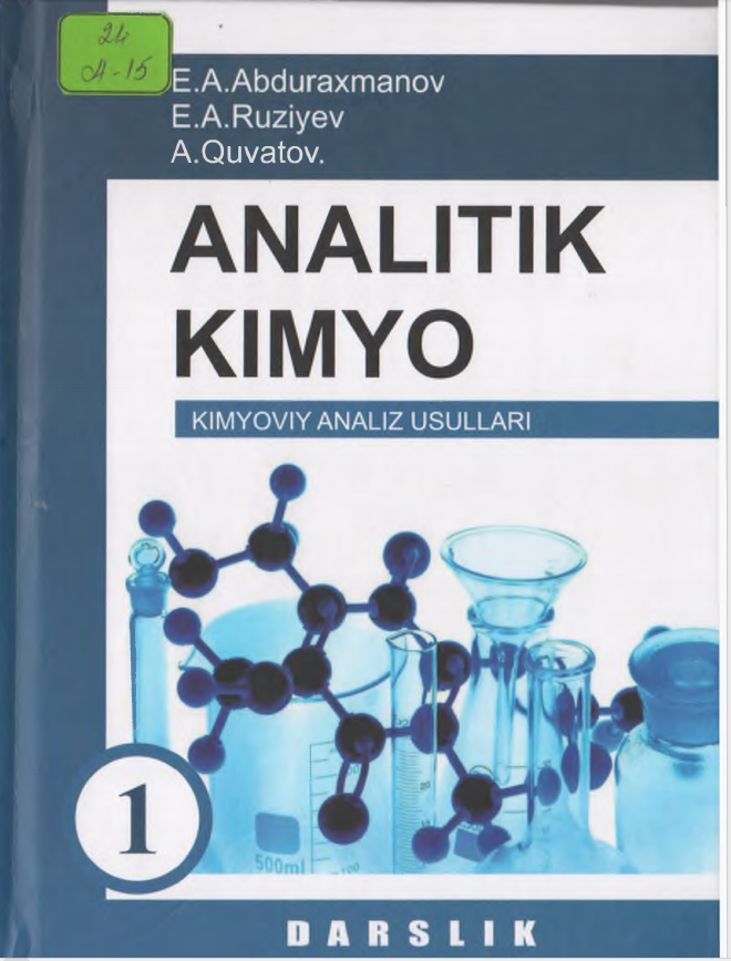 Analitik kimyo