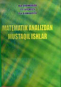 Matematik analizdan mustaqil ishlar