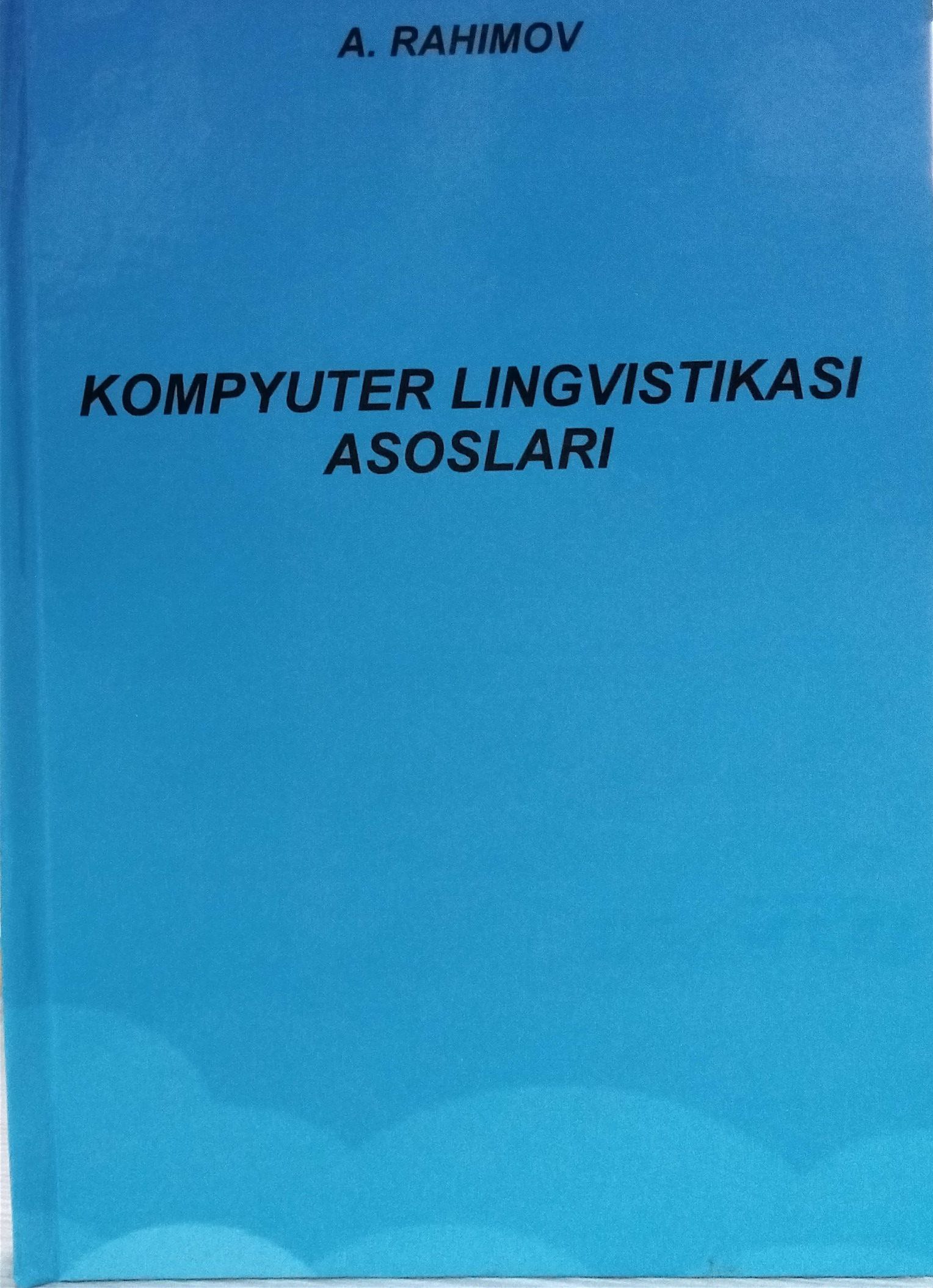 Kompyuter lingvistikasi asoslari