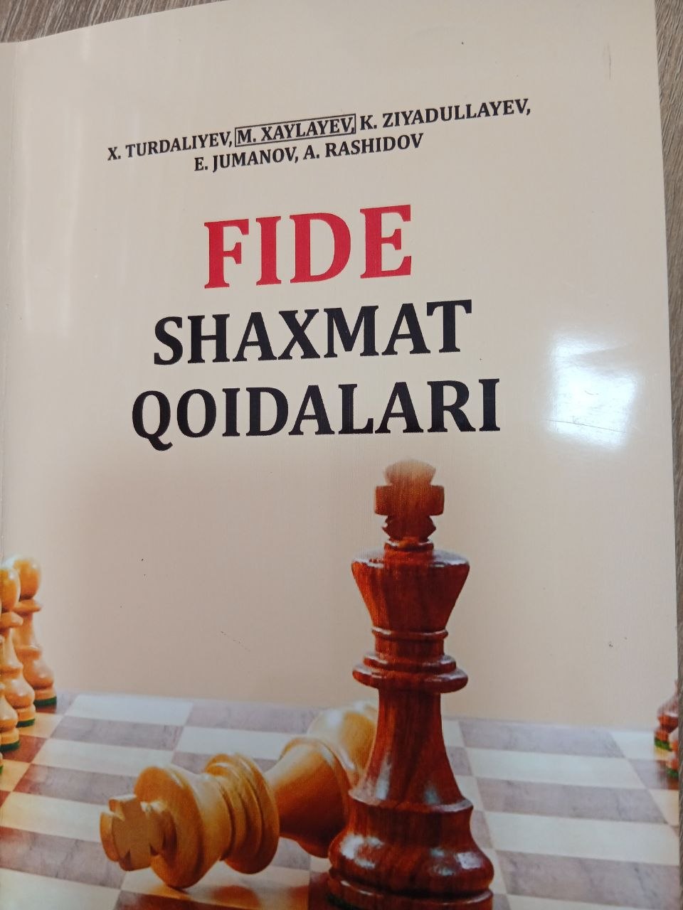FIDE   SHAXMAT QOIDALARI