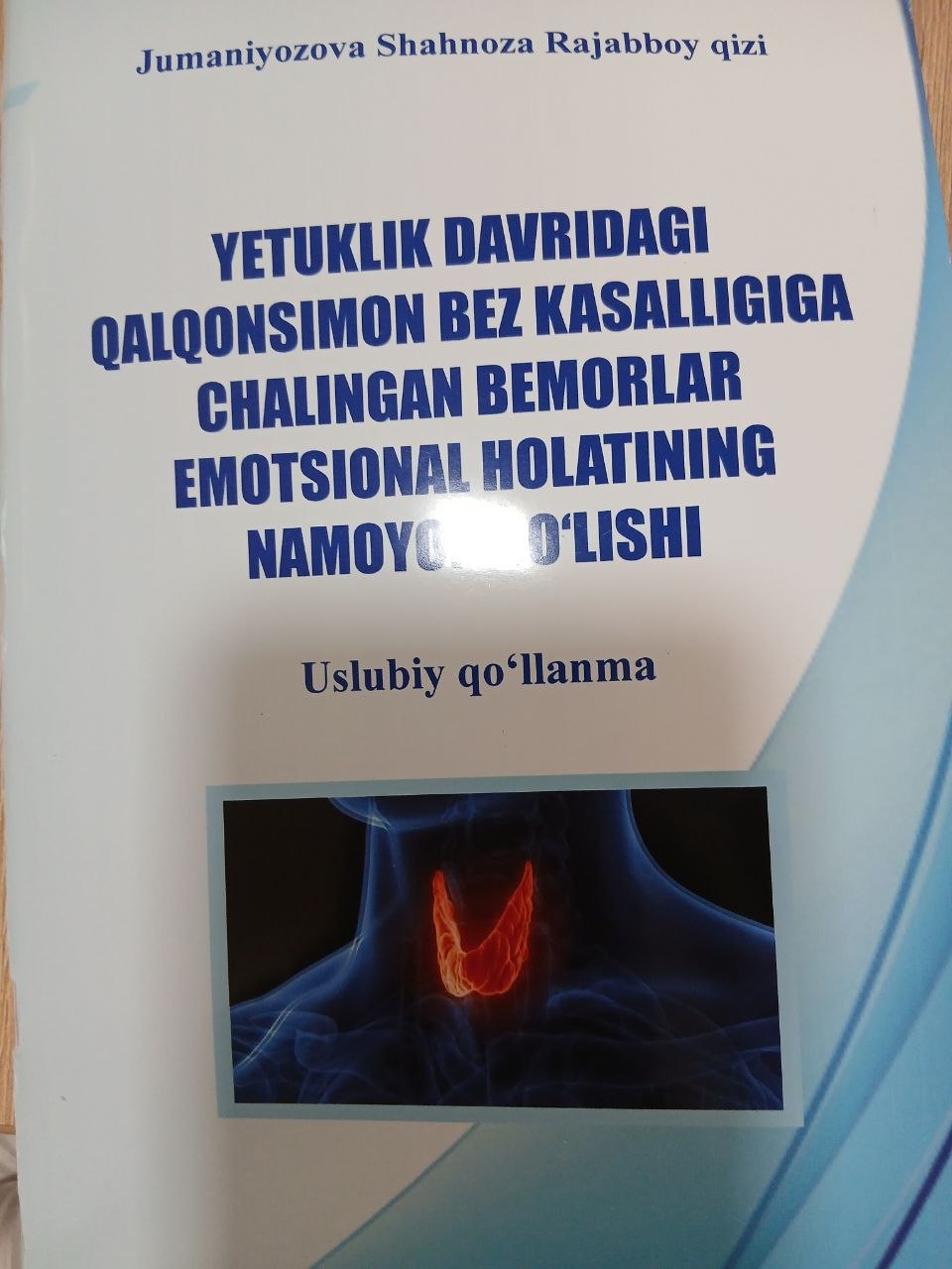 YETUKLIK DAVRIDAGI QALQONSIMON  BEZ KASALLIGIGA CHALINGAN  BEMORLAR EMOTSIONAL  HOLATINING NAMOYON BO'LISHI