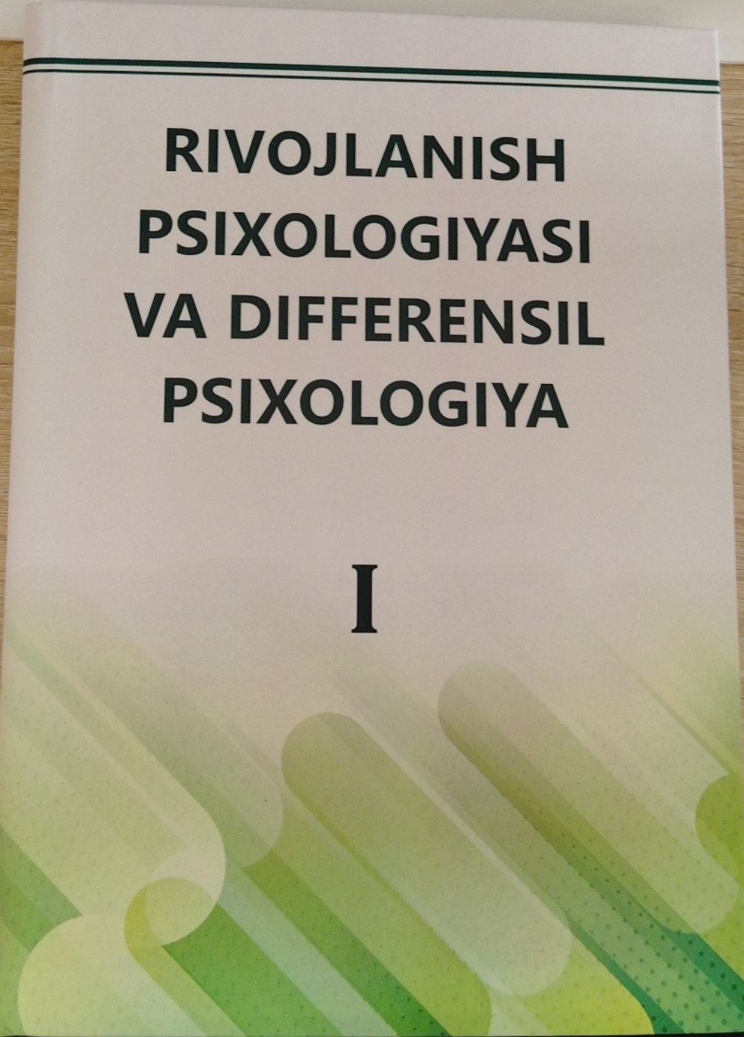 RIVOJLANISH PSIXOLOGIYASI VA DIFFERENSIL PSIXOLOGIYA I