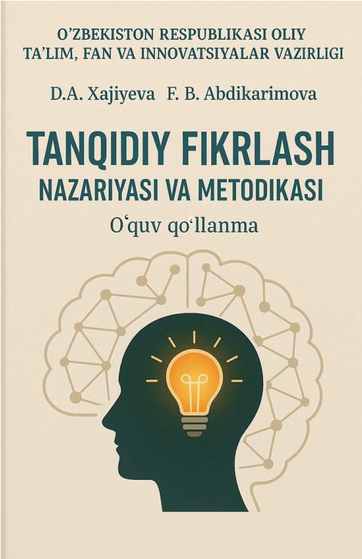 TANQIDIY FIKRLASH NAZARIYASI VA METODIKASI