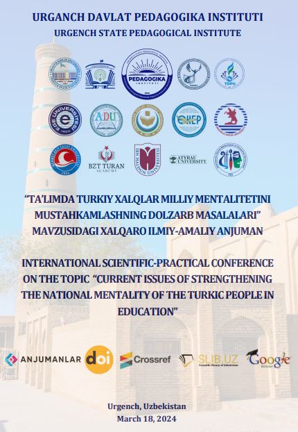 TA’LIMDATURKIYXALQLARMILLIYMENTALITETINI MUSTAHKAMLASHNINGDOLZARBMASALALARI