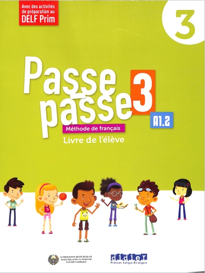 Passe passe Methode de francais 3-sinf (fransuz tili)