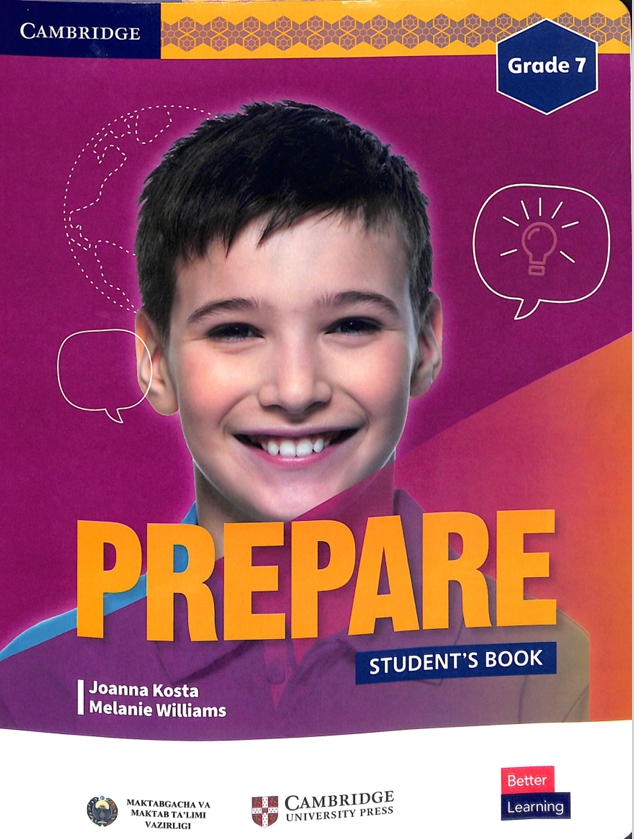 Prepare student's book (English language Grade ) 7-sinf